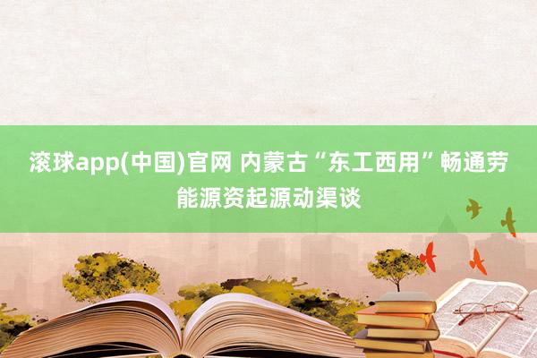 滚球app(中国)官网 内蒙古“东工西用”畅通劳能源资起源动渠谈