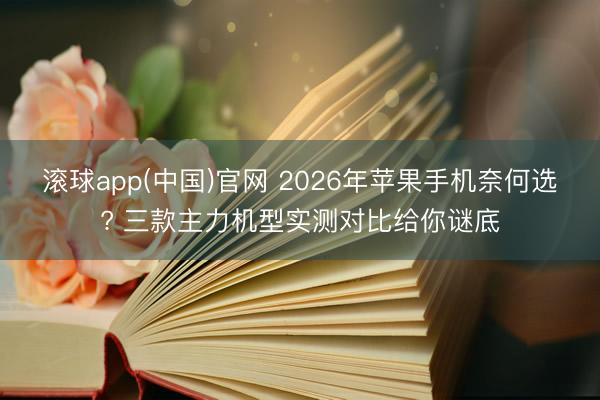 滚球app(中国)官网 2026年苹果手机奈何选? 三款主力机型实测对比给你谜底